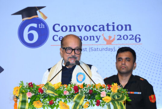 युवा ज्ञान, नवाचार और नैतिक मूल्यों से करें राष्ट्र निर्माण-राज्यपाल श्री रमेन डेका