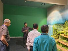 इसरो के वैज्ञानिकों ने किया जिला विज्ञान केंद्र दंतेवाड़ा का भ्रमण