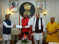 मुख्यमंत्री श्री विष्णु देव साय ने राज्यपाल श्री रमेन डेका से की सौजन्य भेंट