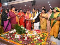 CM साय ने पवित्र श्रावण मास में अपने निवास में किया रुद्राभिषेक