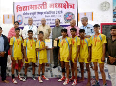अनुशासन, आत्मविश्वास और ऊर्जा के साथ लक्ष्य की ओर बढ़ने की प्रेरणा देता है खेल – उप श्री अरुण साव