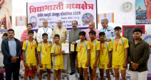 अनुशासन, आत्मविश्वास और ऊर्जा के साथ लक्ष्य की ओर बढ़ने की प्रेरणा देता है खेल – उप श्री अरुण साव