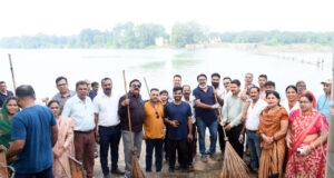 सेवा संकल्प अभियान के तहत दुर्ग में जल संरक्षण और जनसेवा की अभिनव पहल