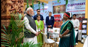 प्रधानमंत्री श्री नरेंद्र मोदी से रूबरू हुईं छत्तीसगढ़ की महिला उद्यमी हीना